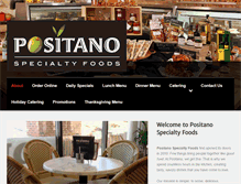 Tablet Screenshot of positanoimports.com